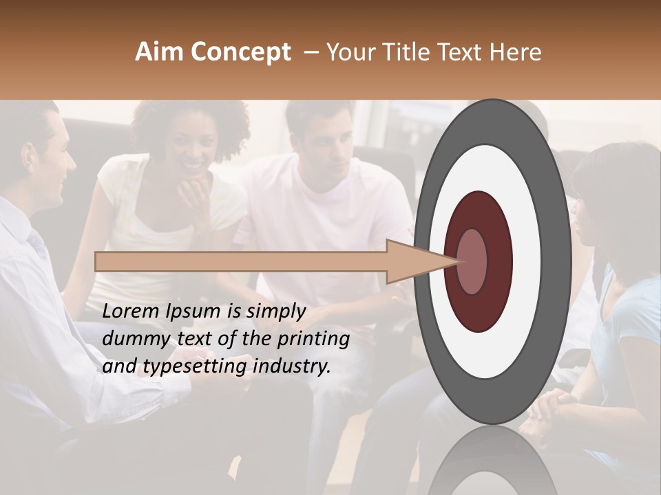 Training Applauding Supervisor PowerPoint Template