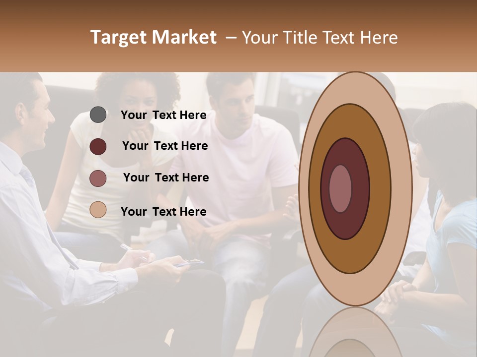 Training Applauding Supervisor PowerPoint Template