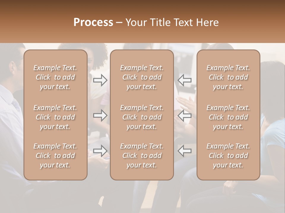 Training Applauding Supervisor PowerPoint Template