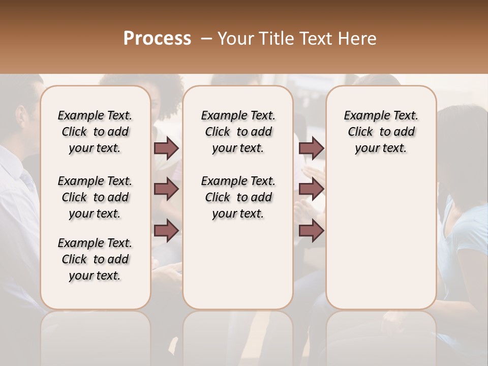Training Applauding Supervisor PowerPoint Template