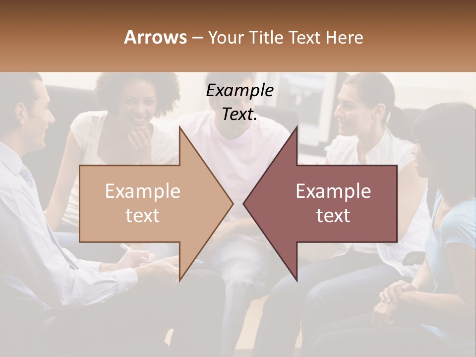 Training Applauding Supervisor PowerPoint Template