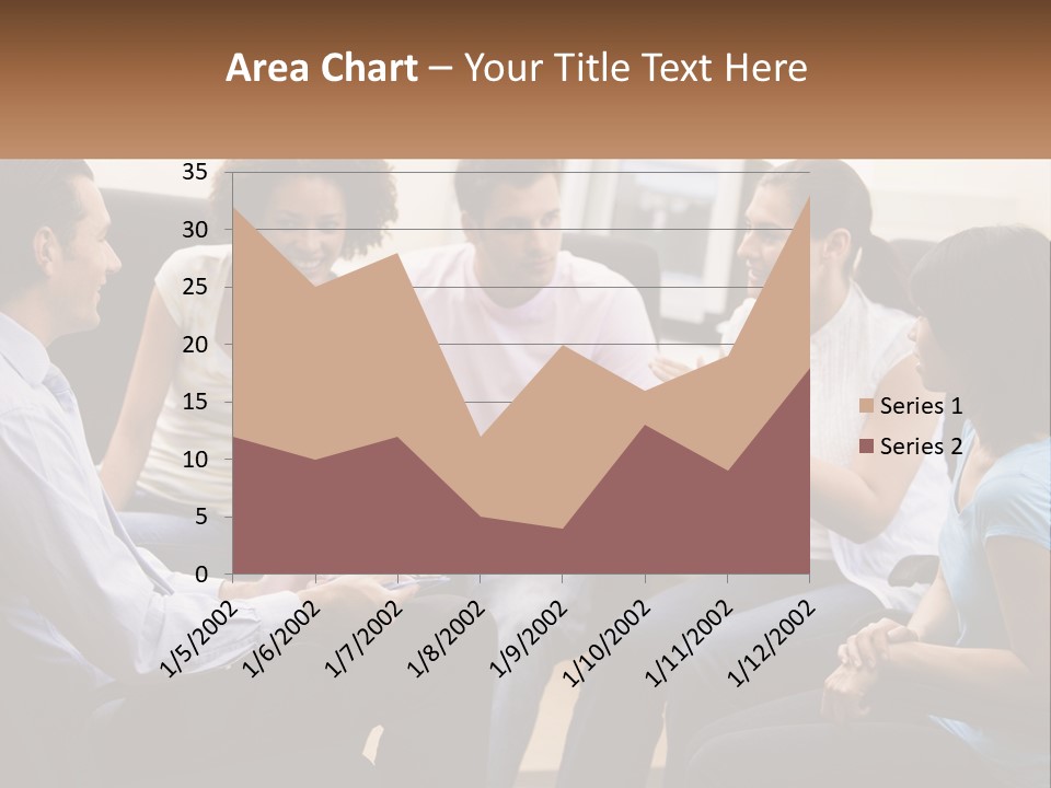 Training Applauding Supervisor PowerPoint Template