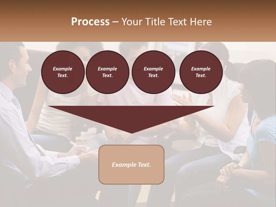 Training Applauding Supervisor PowerPoint Template