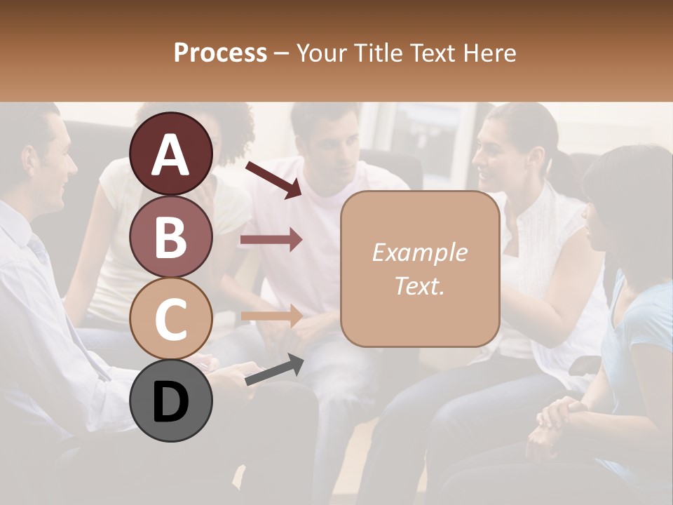 Training Applauding Supervisor PowerPoint Template