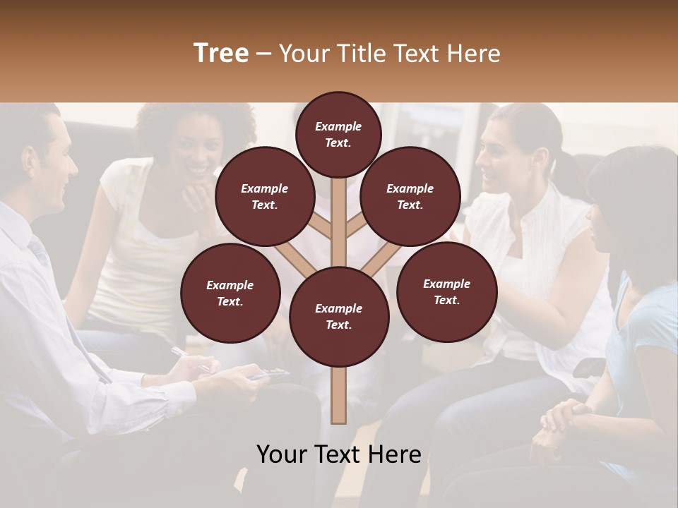 Training Applauding Supervisor PowerPoint Template