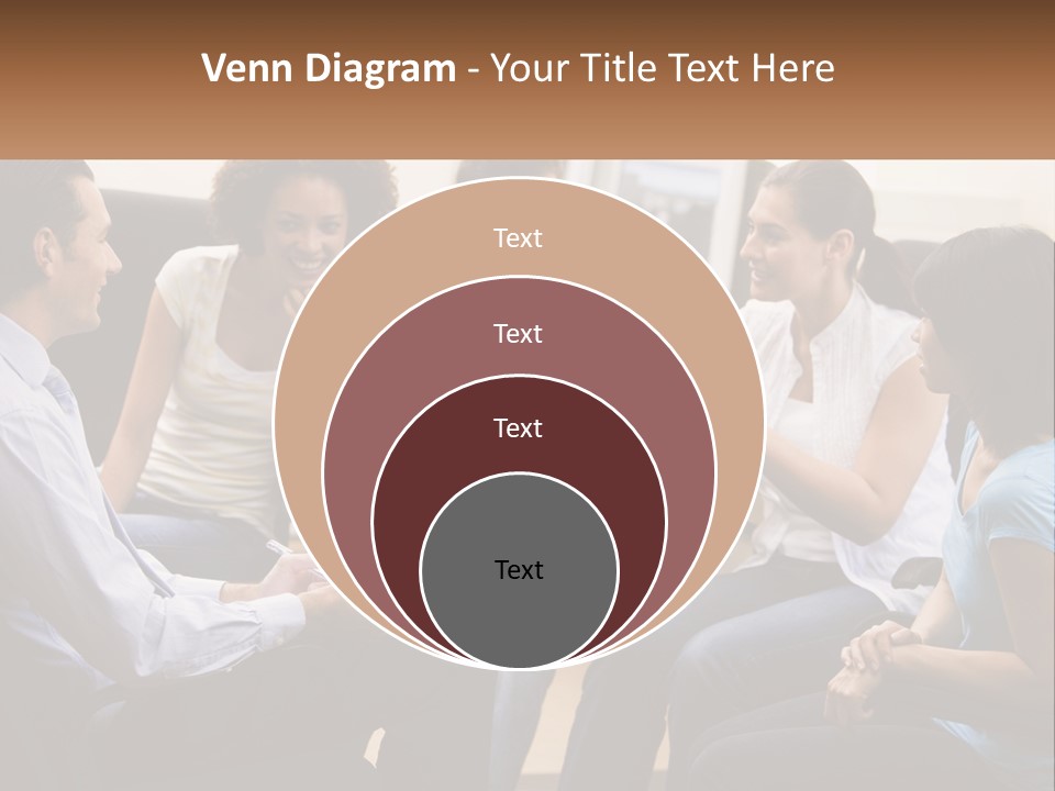 Training Applauding Supervisor PowerPoint Template