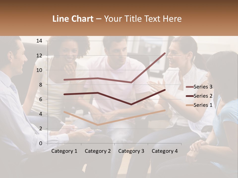 Training Applauding Supervisor PowerPoint Template