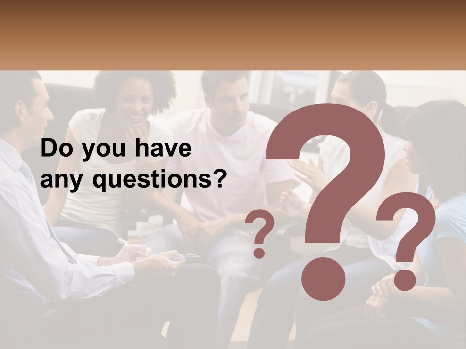 Training Applauding Supervisor PowerPoint Template