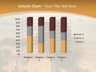 Textured Raindrop Nostalgia PowerPoint Template