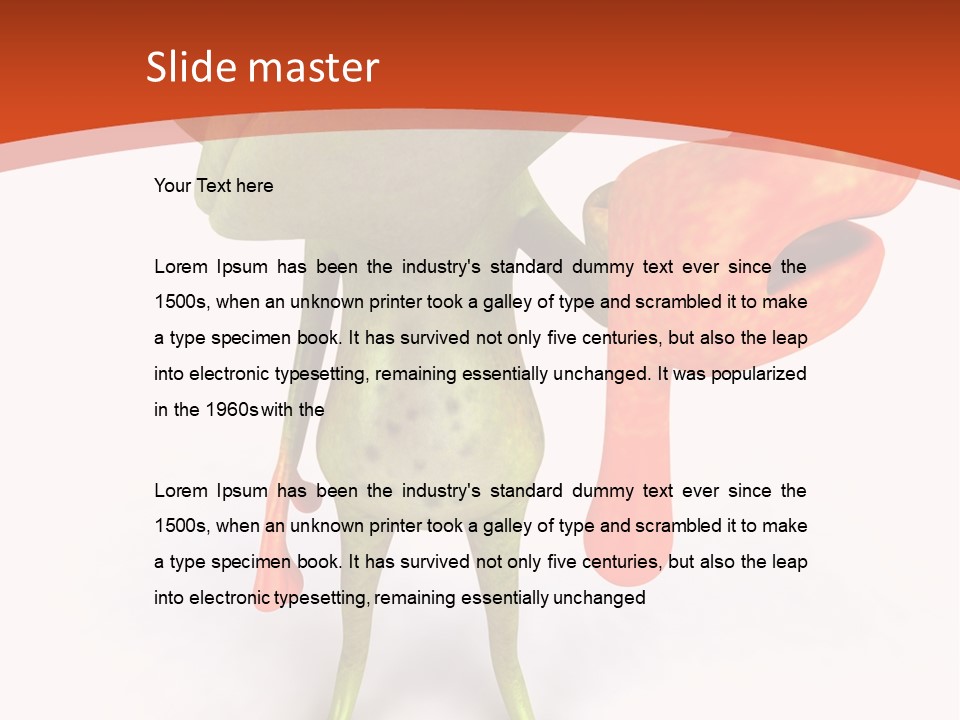 Green Illustration Environment PowerPoint Template