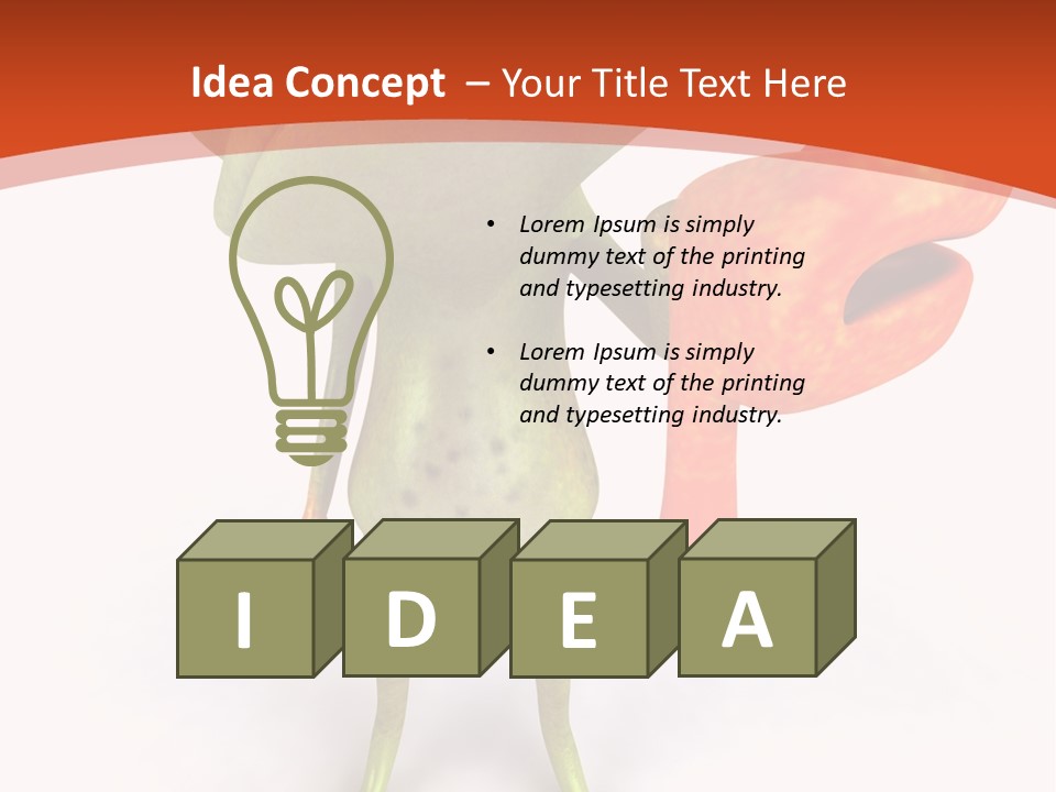 Green Illustration Environment PowerPoint Template