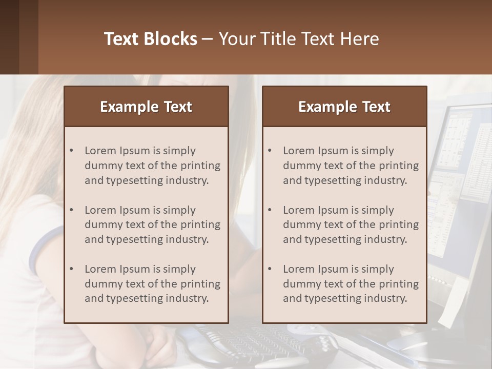 Mom Telling People PowerPoint Template