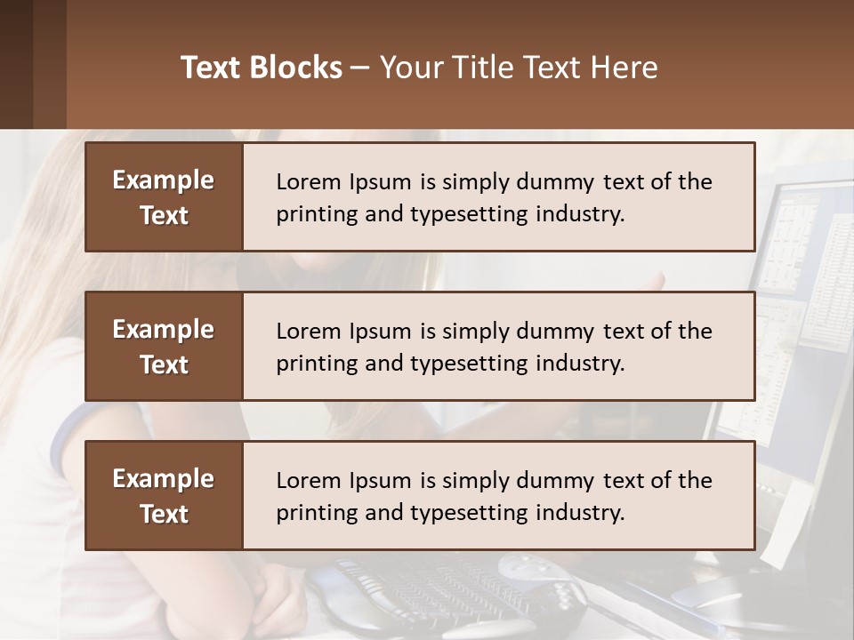 Mom Telling People PowerPoint Template