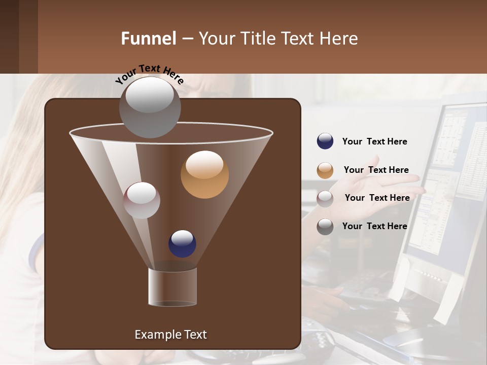 Mom Telling People PowerPoint Template