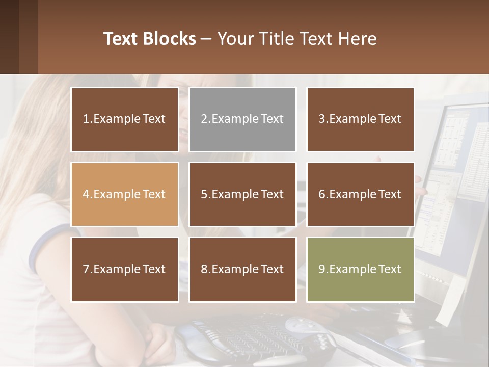 Mom Telling People PowerPoint Template