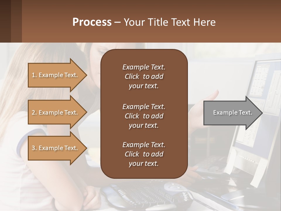 Mom Telling People PowerPoint Template