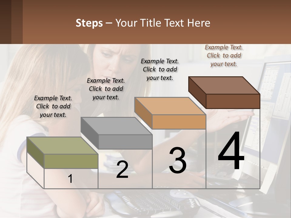 Mom Telling People PowerPoint Template