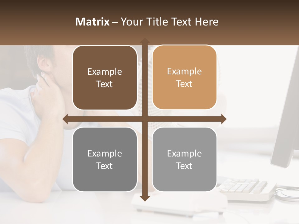 Heat Fan Stress PowerPoint Template