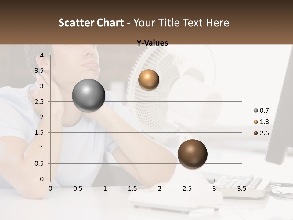 Heat Fan Stress PowerPoint Template