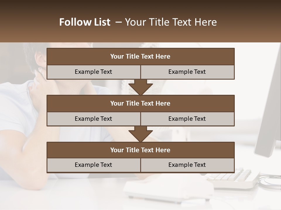 Heat Fan Stress PowerPoint Template