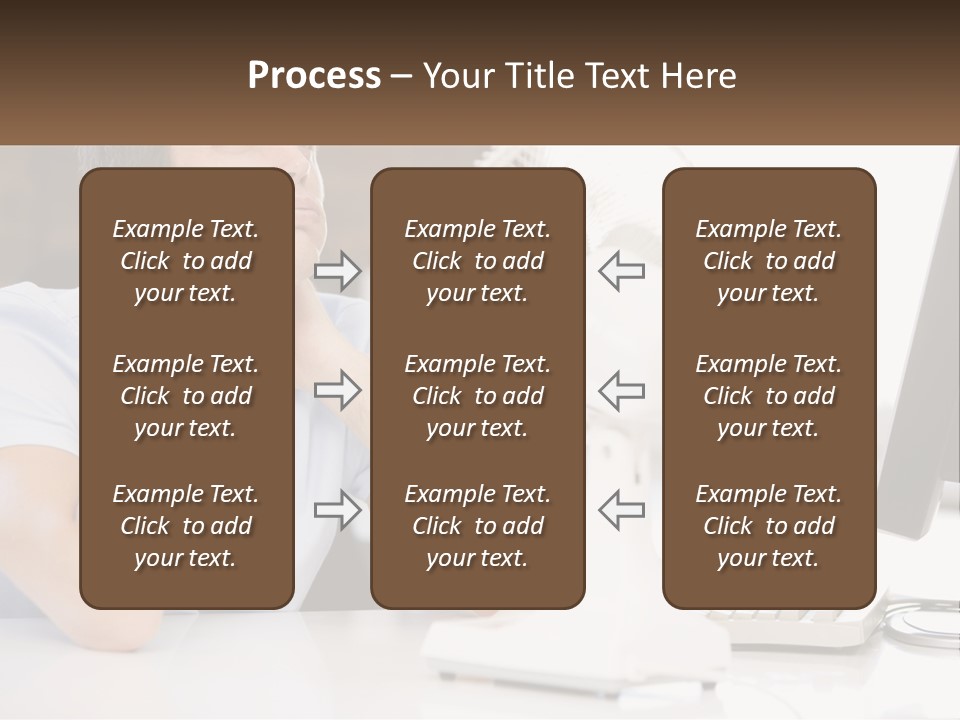 Heat Fan Stress PowerPoint Template