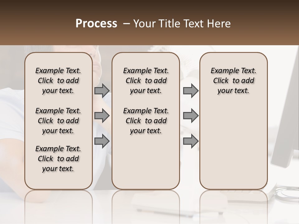 Heat Fan Stress PowerPoint Template