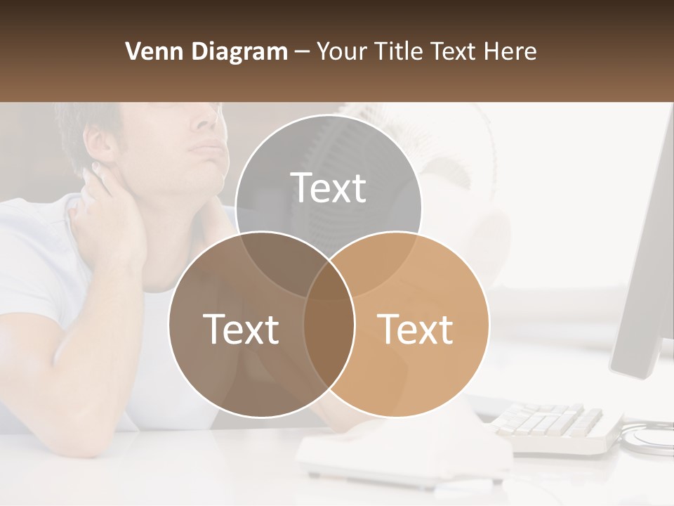 Heat Fan Stress PowerPoint Template