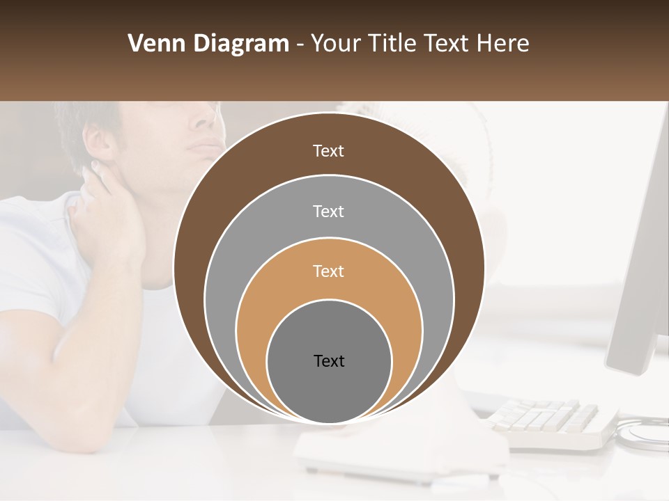 Heat Fan Stress PowerPoint Template