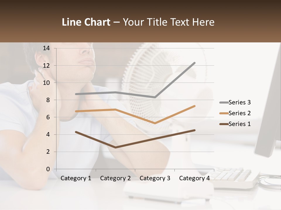 Heat Fan Stress PowerPoint Template