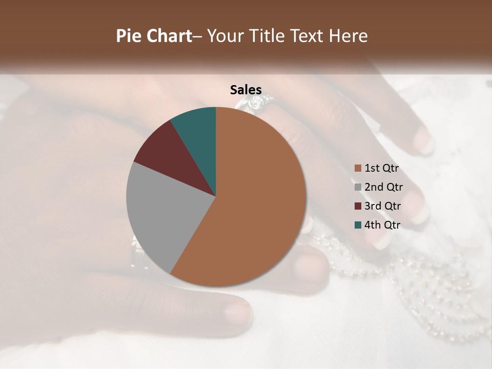 Bridal Rings White PowerPoint Template