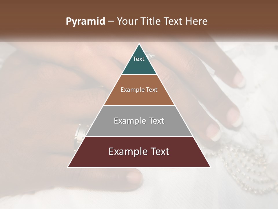 Bridal Rings White PowerPoint Template