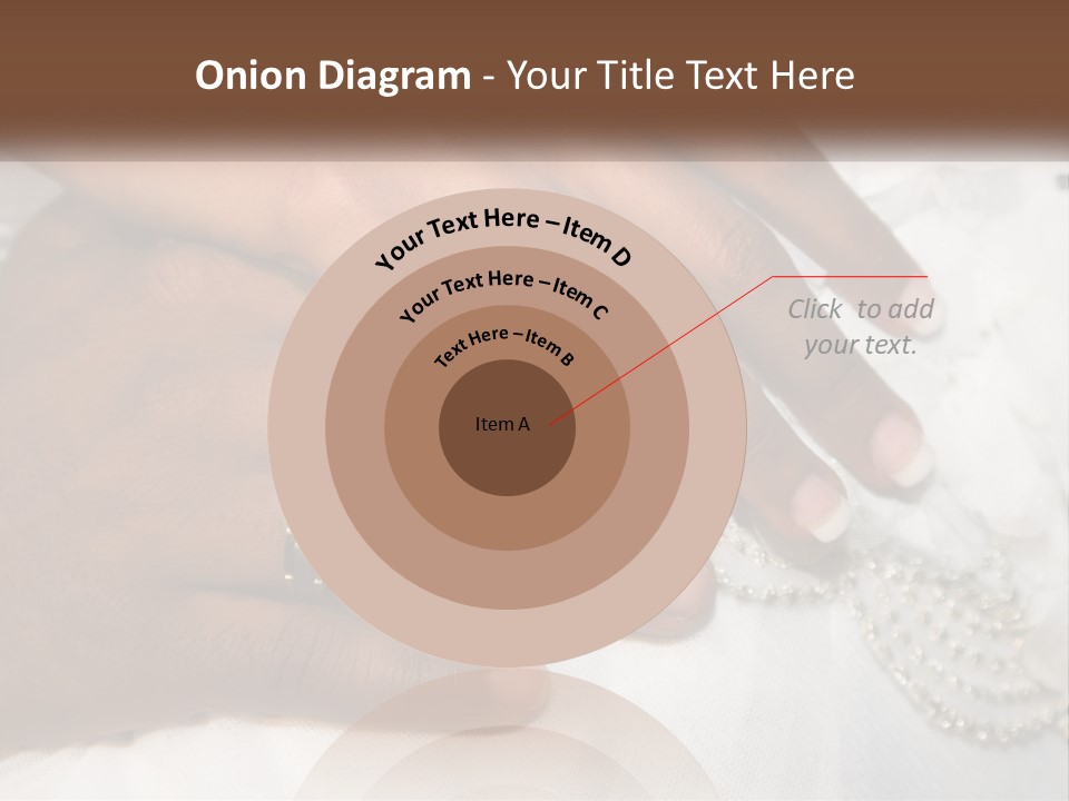 Bridal Rings White PowerPoint Template