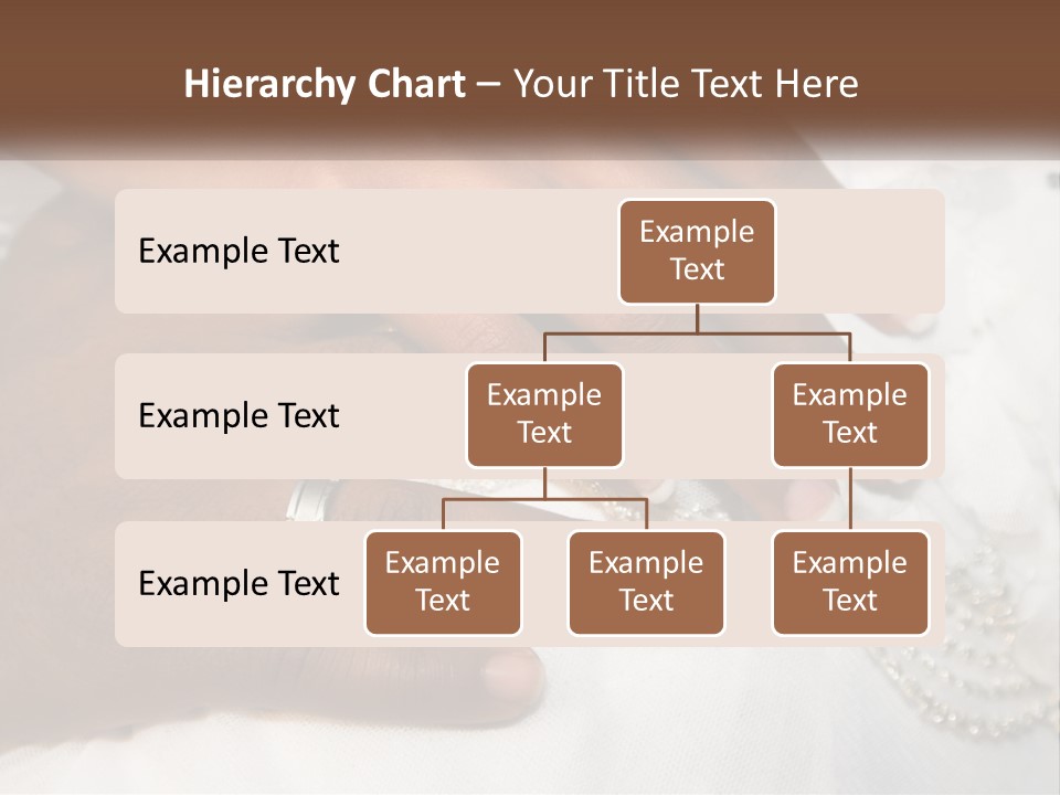 Bridal Rings White PowerPoint Template