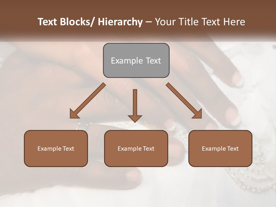 Bridal Rings White PowerPoint Template