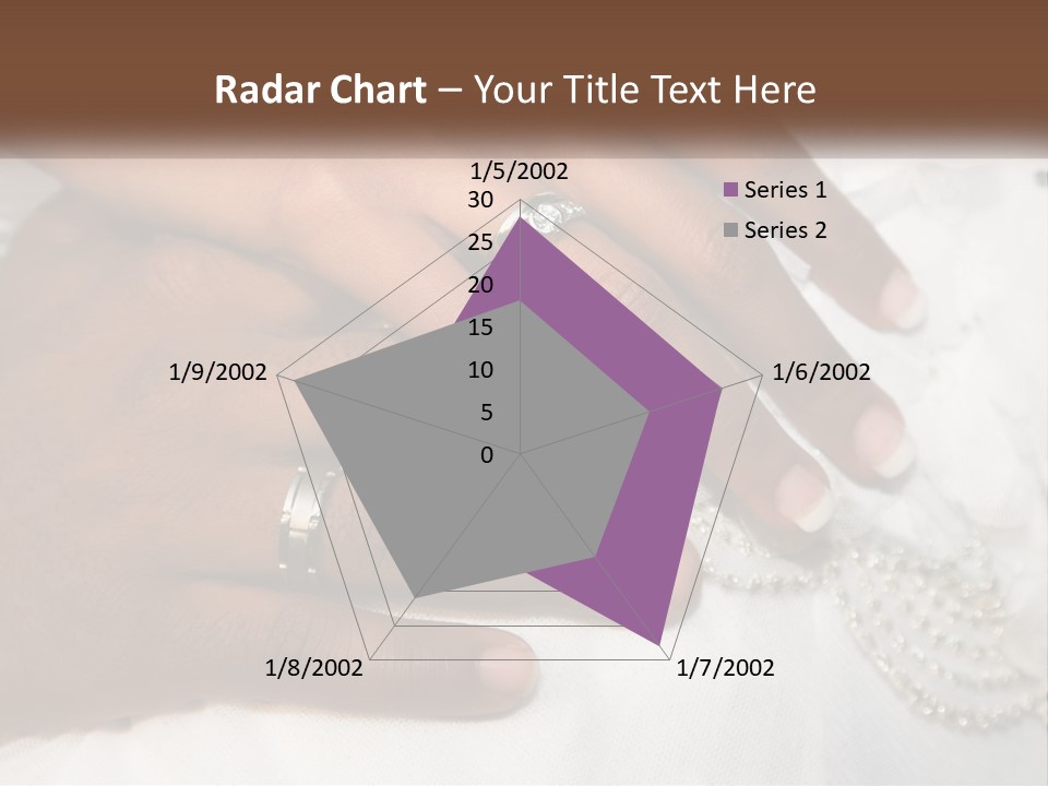 Bridal Rings White PowerPoint Template