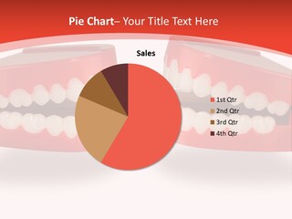 Mouth White Talking PowerPoint Template