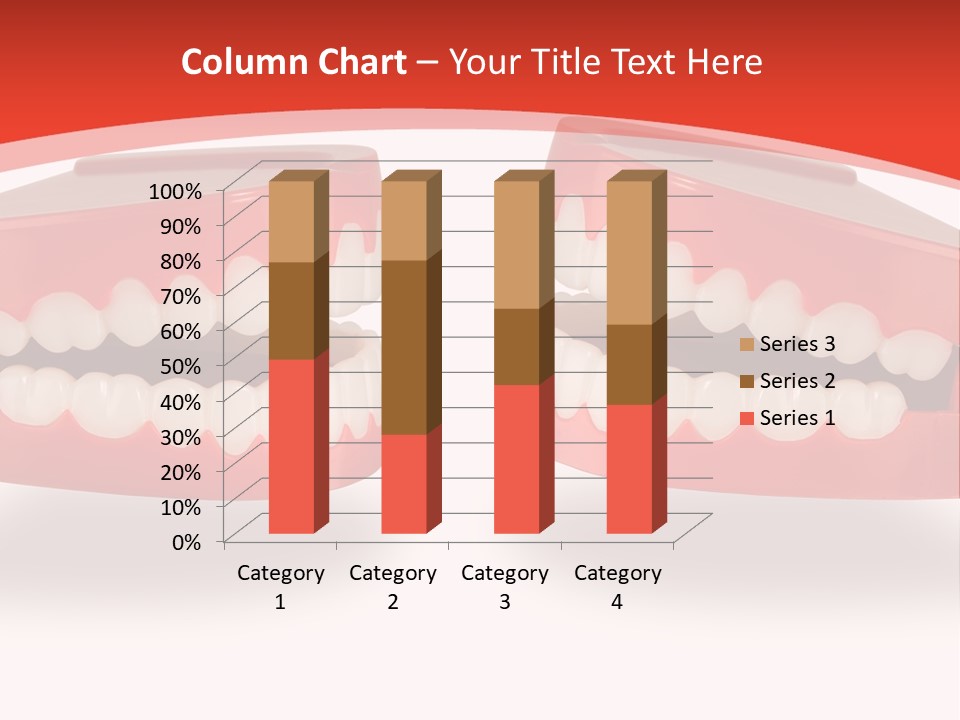 Mouth White Talking PowerPoint Template