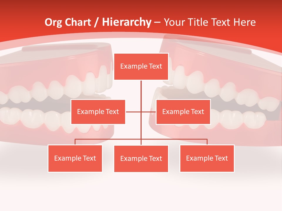 Mouth White Talking PowerPoint Template