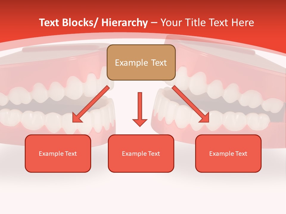 Mouth White Talking PowerPoint Template