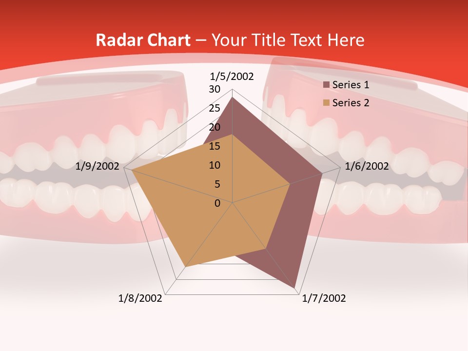 Mouth White Talking PowerPoint Template