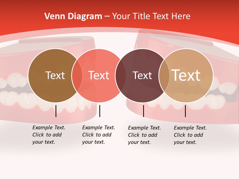 Mouth White Talking PowerPoint Template