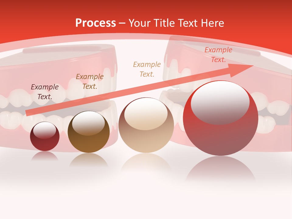 Mouth White Talking PowerPoint Template