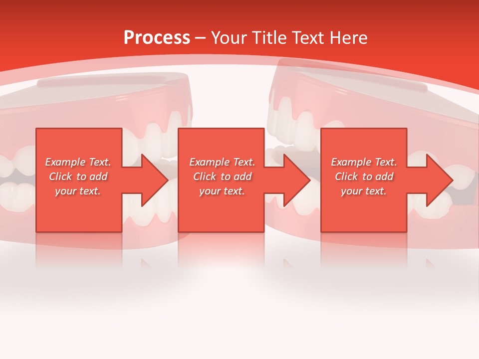 Mouth White Talking PowerPoint Template