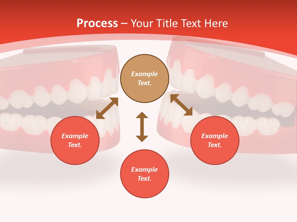 Mouth White Talking PowerPoint Template