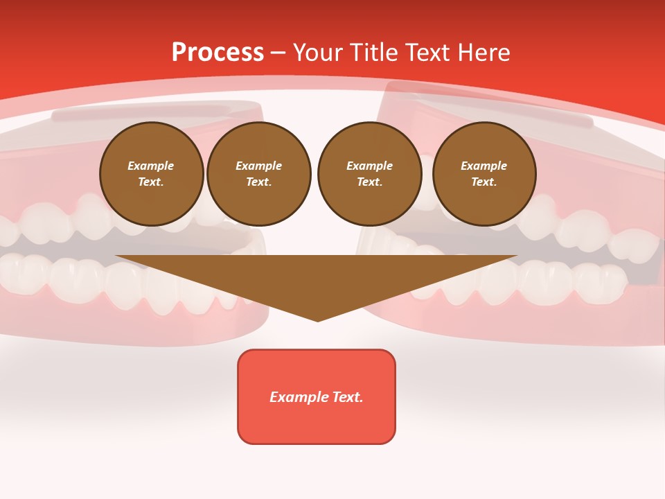 Mouth White Talking PowerPoint Template