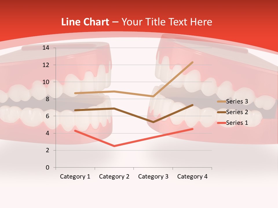 Mouth White Talking PowerPoint Template
