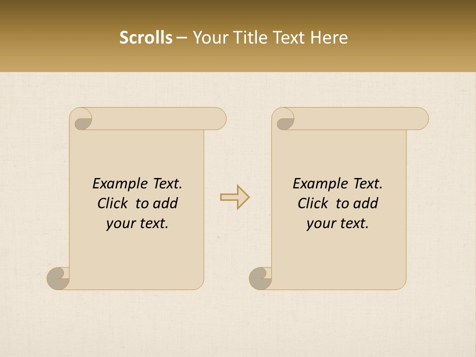 Ancient Crease Wall PowerPoint Template