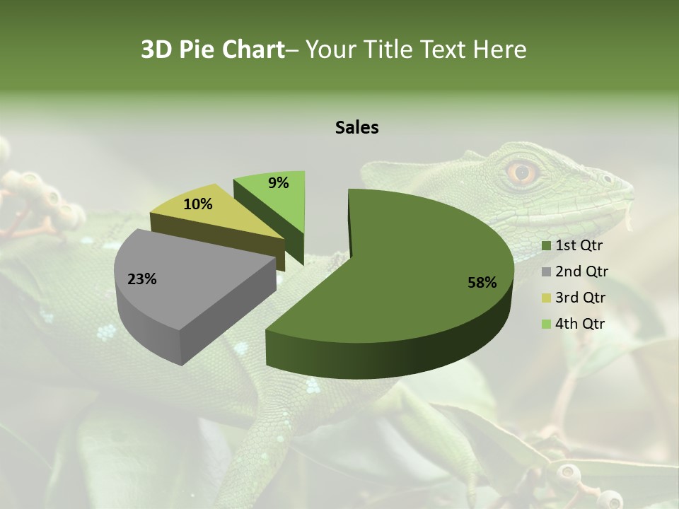 Rainforest America Jesus PowerPoint Template