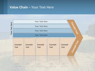 Michigan Volleyball Outdoors PowerPoint Template