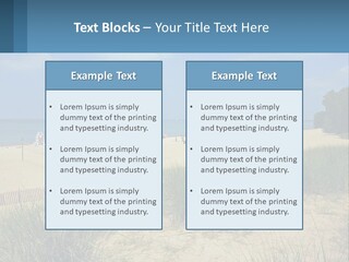 Michigan Volleyball Outdoors PowerPoint Template